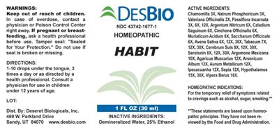 Habit (Dsrt0804 Habit)
